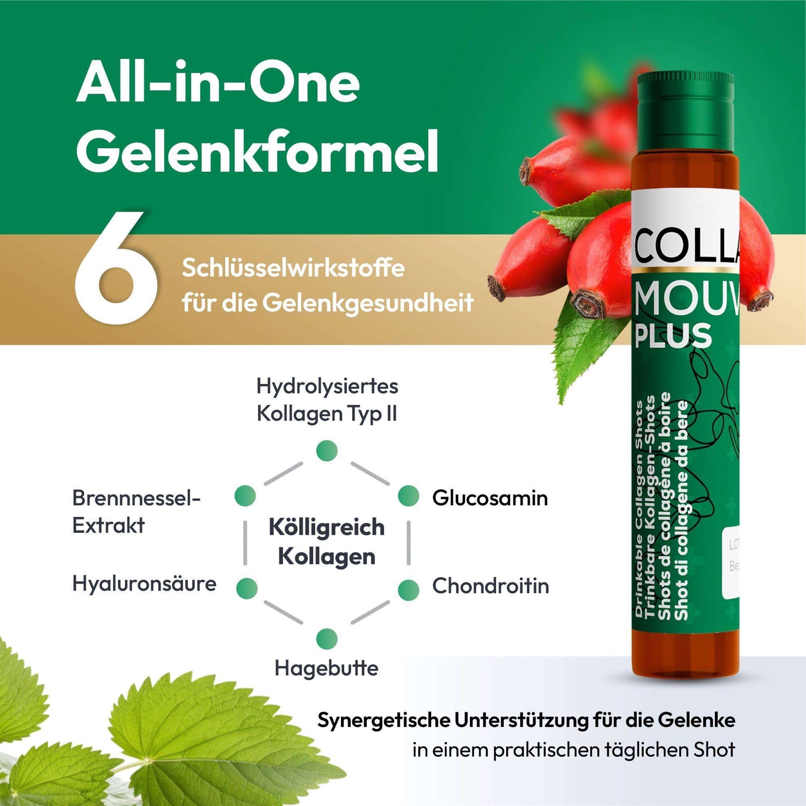 CollaMouv® Plus – 14 Trinkfläschchen – Produktmotiv 2